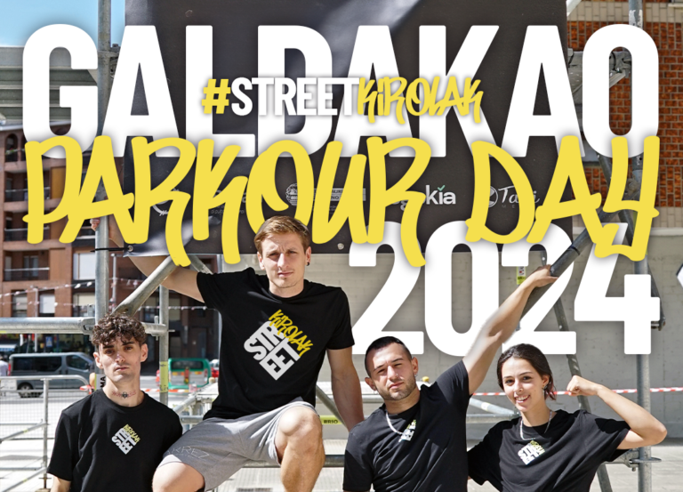 Badator #StreetKirolak Galdakao Parkour Day 2024: adrenalina eta mugimendua guztiontzat