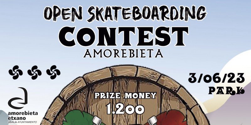 ‘Open Skateboard’ Euskadiko Txapelketa Zorontzan ospatuko da
